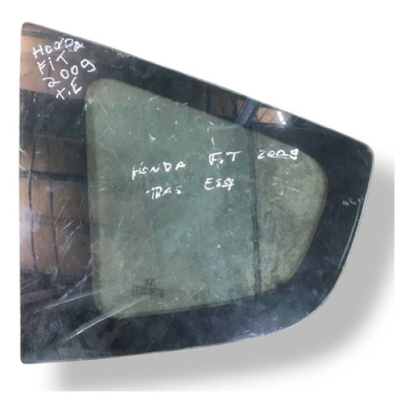 Vidro Vigia Traseiro Esquerdo Honda New Fit Ano 2009 A 2014