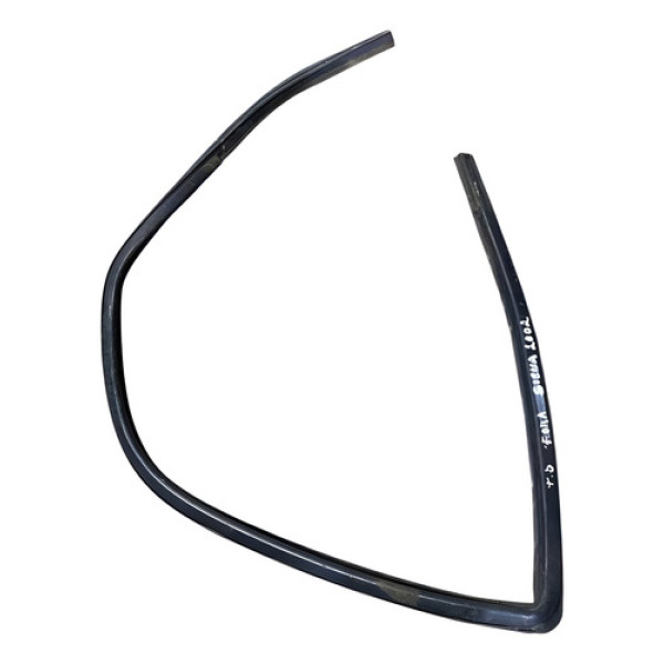 Canaleta Externa Vidro Traseir Direita Fiat Siena 2001/2008  Preto