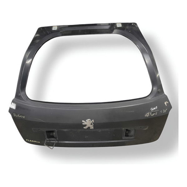 Tampa Traseira Sem Fechadura Peugeot 407 Sw 2006 2007  - Natural