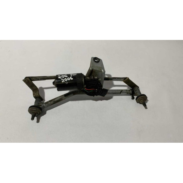 Motor C/galhada Limpador Parabrisa Peugeot 206 Sw F006b20035