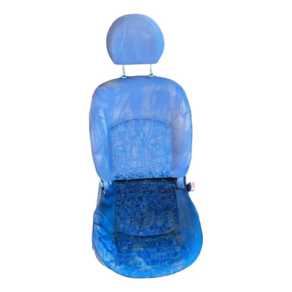 Banco Dianteiro Esquerdo Peugeot 206 2000 2001 2002 2003 Azul
