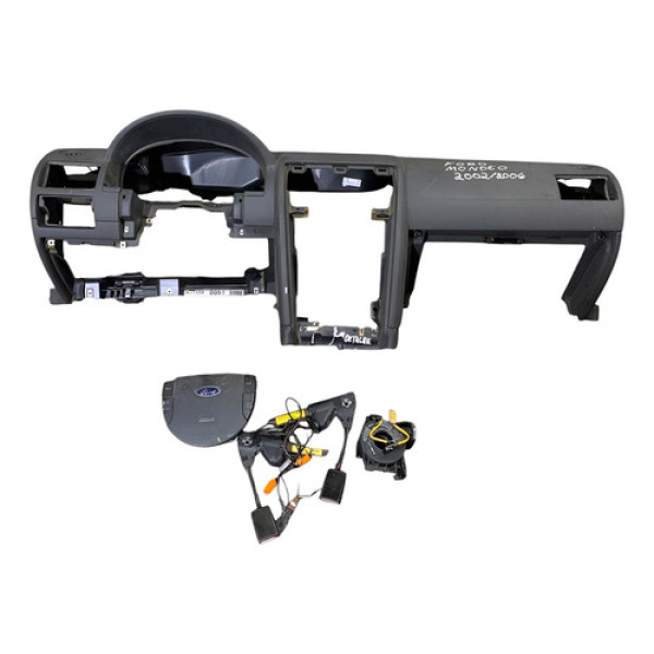 Kit Airbag Ford Mondeo 2002/2003/2004/2005/2006 (detalhe) Preto