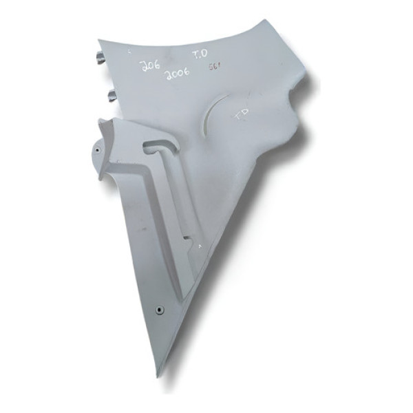 Suporte Tampão Porta Malas Direito Peugeot 206 06 9625053777 Cinza