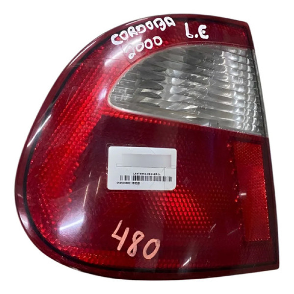 Lanterna Traseira Esquerda Seat Cordoba 2000 2001 6k5945095g Esquerdo/motorista Água