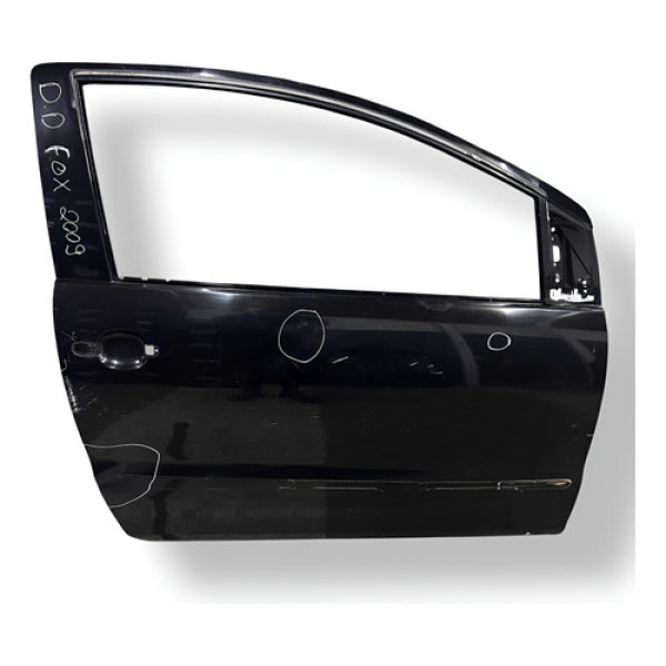 Porta Dianteira Direita Volkswagen  Fox 1.0  2009 Detalhe Dianteira Direita Preto