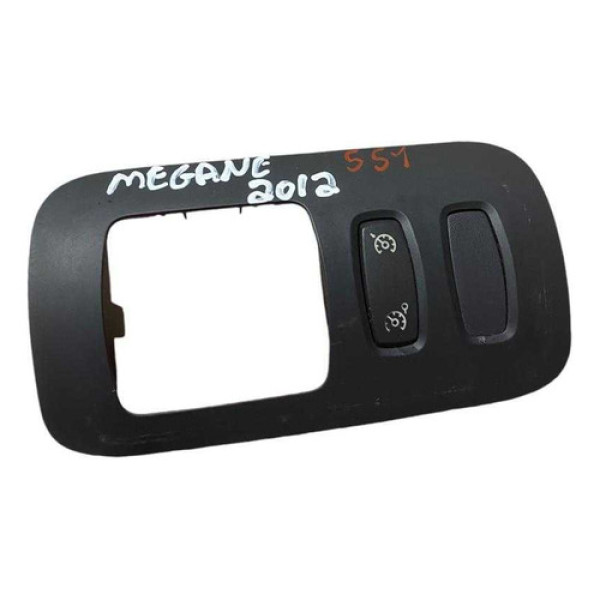 Moldura Botão Reostato Painel Renault Megane 2010 Á 2015