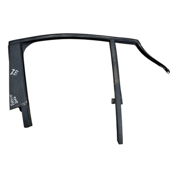 Borracha Canaleta Vidro Porta Traseira Esquerda Bravo 2012 Preto