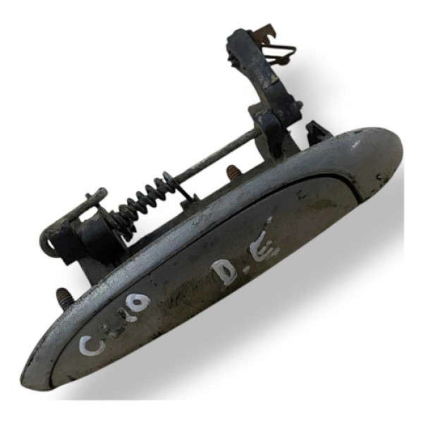 Maçaneta Externa Dianteira Esq Clio Sedan 2005 7700488075 Prateado Dianteira