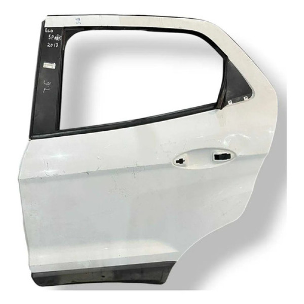 Porta Traseira Esquerda Ford Ecosport 2013 2014 2015 A 2017 Traseira Esquerdo Branco