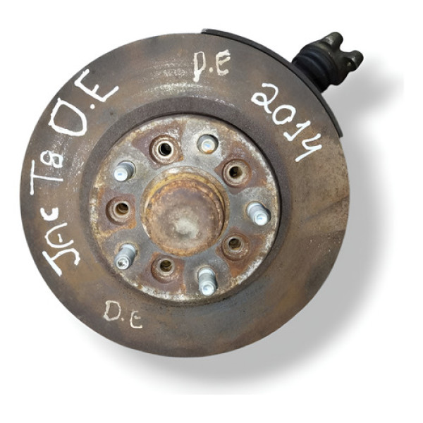 Montante Cubo Roda Dianteira Esquerda Jac T8 2014 2015 2016