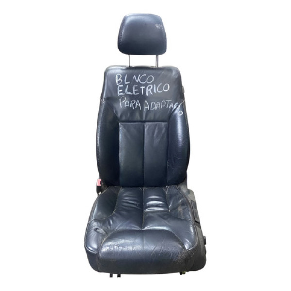 Banco Carona Eletrico Para  Adaptacao  Couro Peugeot Preto