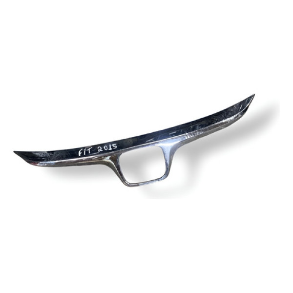 Moldura Grade Cromada Dianteira Honda Fit 2015 2016 2017