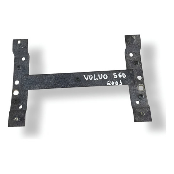 Suporte Placa Traseira Volvo S60 2.0 2001 2002 2003 2004  - Preta