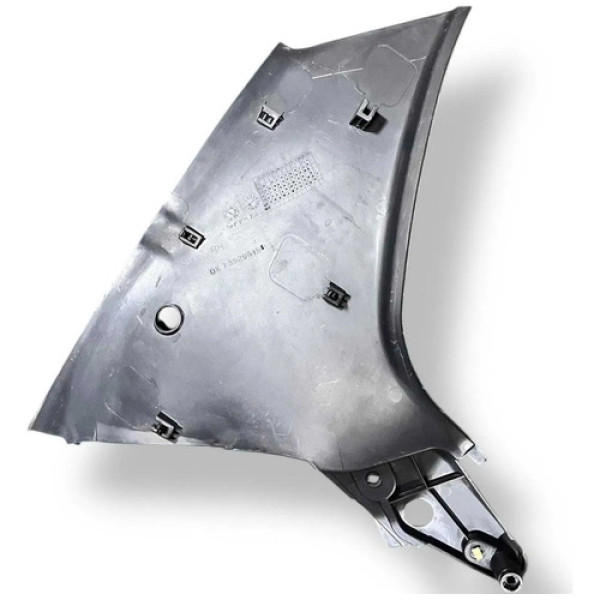 Acabamento Coluna Traseira Direita Fiat Siena 2008 735296151 Cinza Listras