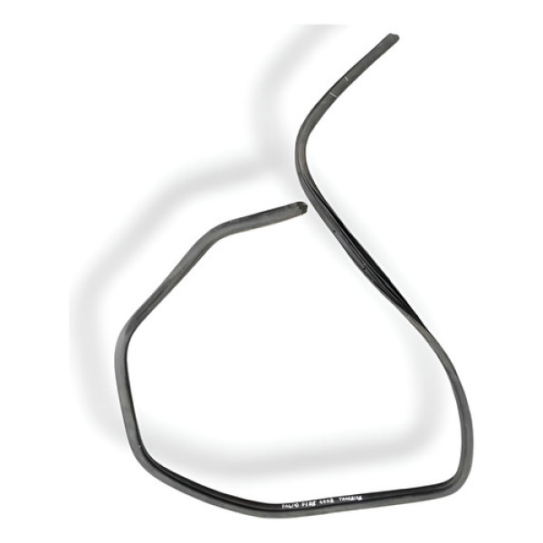 Borracha Caneleta Porta Traseira Palio 2002 2003 2004 2005 Preto