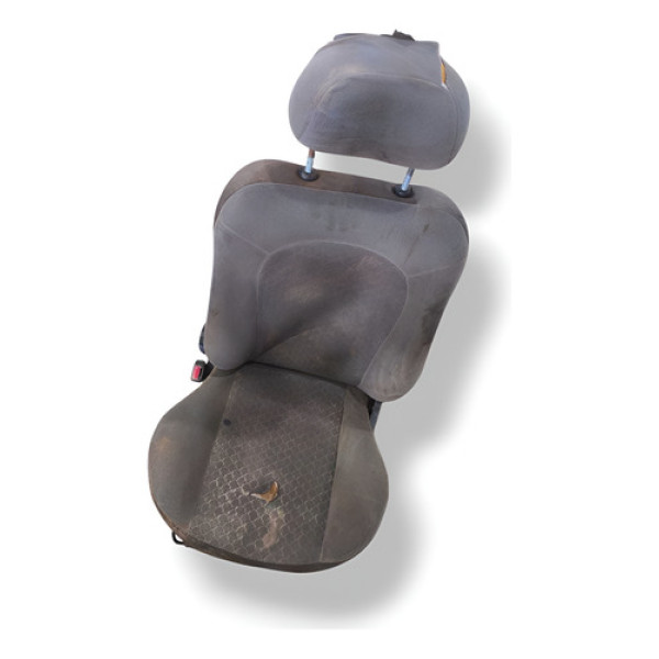 Banco Dianteiro Esquerdo Ford Fiesta 2000 4 Portas Detalhes Cinza