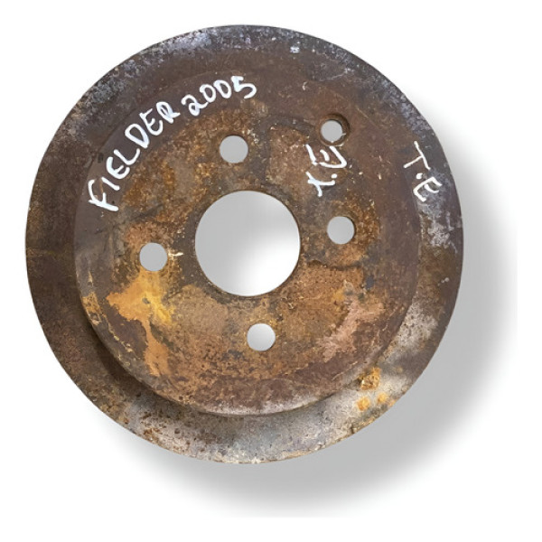 Disco Freio Traseiro Esquerdo Toyota Fielder 2005 2006 2007