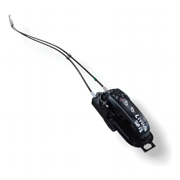 Maçaneta Interna Dianteira Direita Nissan Livina 2011 2012 - Preto - Dianteira/traseira