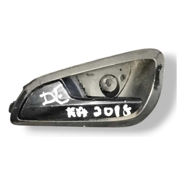 Maçaneta Interna Dianteira Esquerda Ford Ka 2018 2019 2020 Branco Dianteira