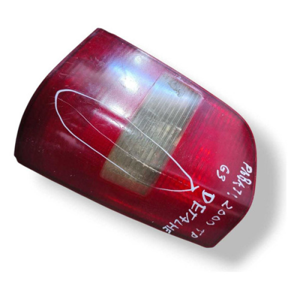 Lanterna Traseira Direita Vw  Parati Gol G2 2000 Detalhes Direito/passageiro Vermelho