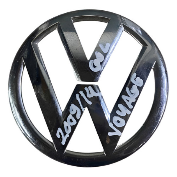 Emblema Tampa Traseira Volkswagen Voyage 20141u0853630  Prateado