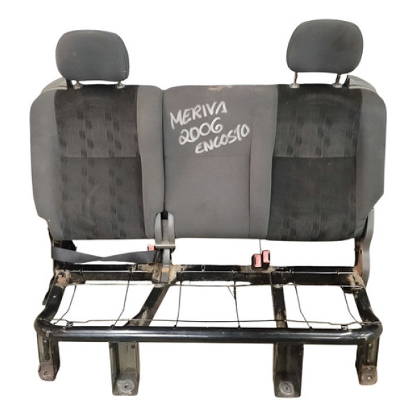  Encosto Banco Traseiro Chevrolet Meriva 2007 2008 2008  Cinza
