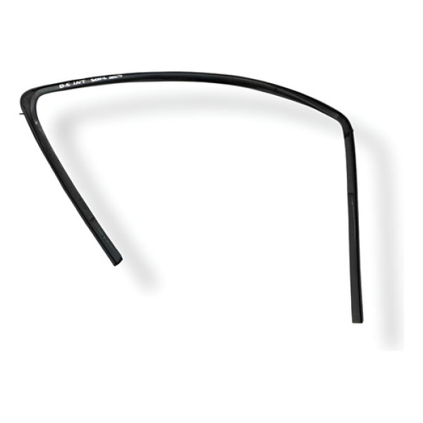 Borracha Vidro Dianteiro Esquerdo Int Chevrolet 2013 Sonic Preto