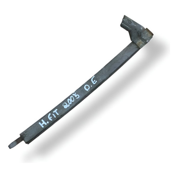 Canaleta Guia Vidro Porta Dianteira Esquerda Honda Fit 2005 Prateado