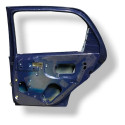 Porta Traseira Direita Chevrolet Celta 2001 A 2007 Detalhe Traseira Direito Azul
