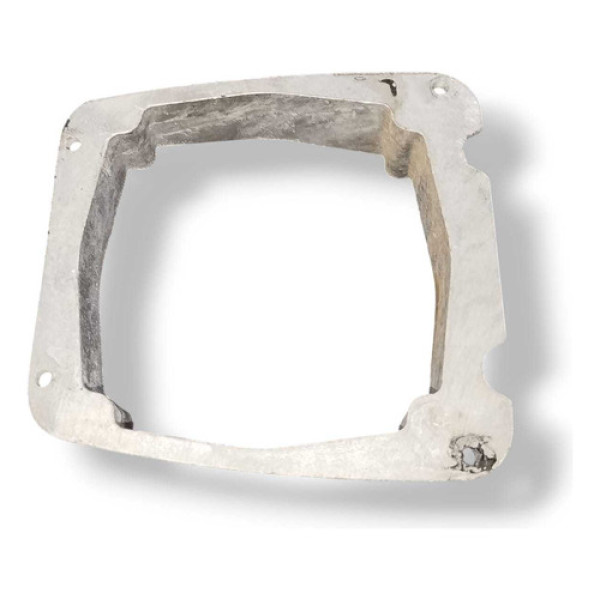 Suporte Alto Falante Mitsubishi L200 2.5 2003 2004 2005 2006 Prateado