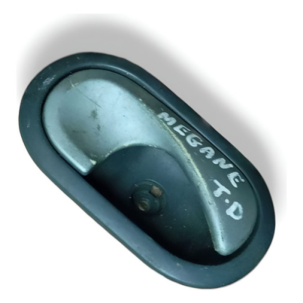 Maçaneta Interna Traseira Direita Renault Megane 5005500006 Preto Traseira