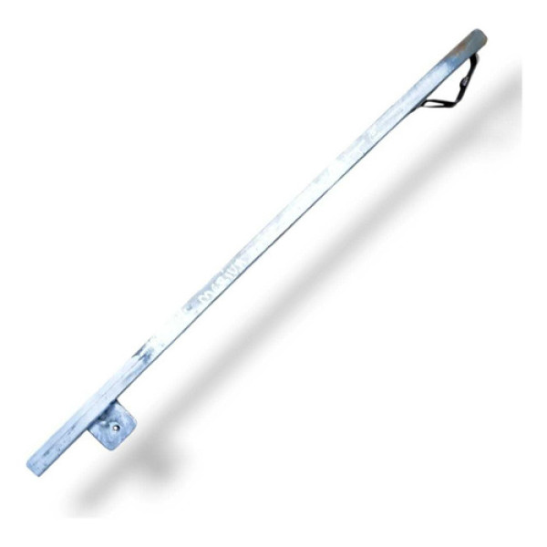 Canaleta Guia Vidro Traseiro Esquerdo Chevrolet Meriva 2008 Prateado