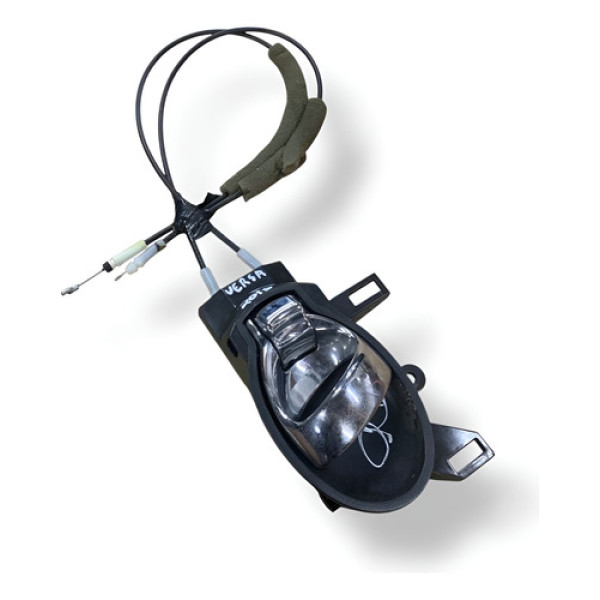 Maçaneta Interna Porta Dianteira Direita Nissan Versa 2016 - Verde - Dianteira