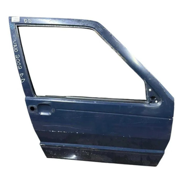Porta Dianteira Direita Fiat Uno 2000 2001 2002 2003 A 2008 Dianteira Direita Azul