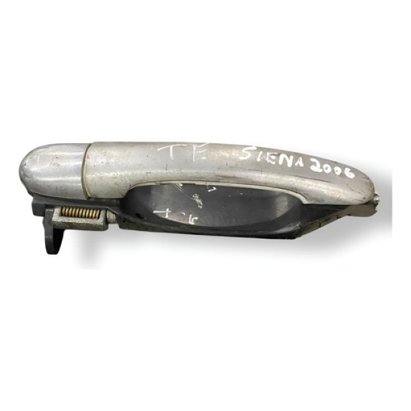 Maçaneta Externa Porta Traseira Esquerda Fiat Siena 2006 Preto Traseira