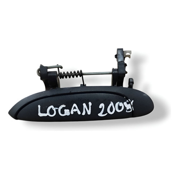 Maçaneta Externa Renault  Logan 1.0 2008 7700433075 - Cinza - Dianteira