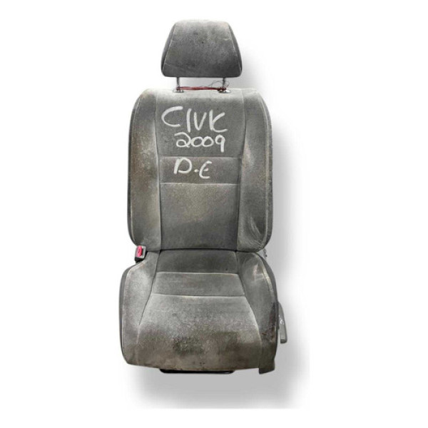 Banco Dianteiro Esquerdo Honda Civic 2008 2009 2010 2011 Cinza