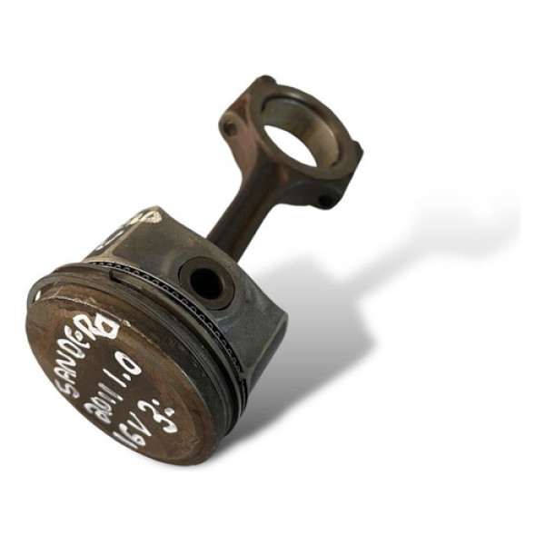 Pistão E Biela Renault Sandero 1.0 16v 2009 2010 2011/12 -3