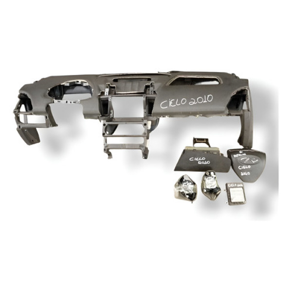 Kit Airbag Com Detalhe Chery Cielo 1.6 2010 2011 2012 2013 Bege