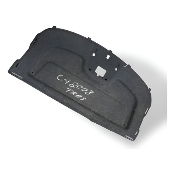 Forro Tampão Bagagito Porta Malas Citröen C4 2007 2008 2009 Preto