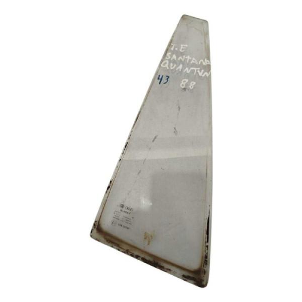 Vidro Fixo Porta Traseira Esquerda Vw Santana Quantum 1988 