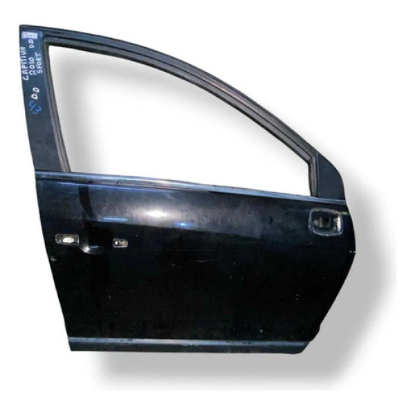 Porta Dianteira Direita Passageiro Captiva Sport 2010 2011 Dianteira Direita Cinza