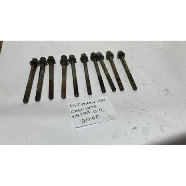 Kit Parafuso Cabeçote Chevrolet Astra 2000 2.0 