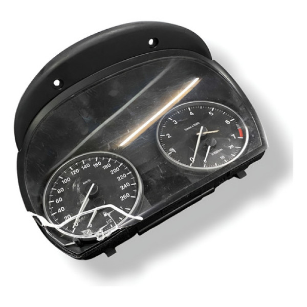 Painel Instrumentos C/detalhe Bmw 320i 2009 2010 918705202 Preto