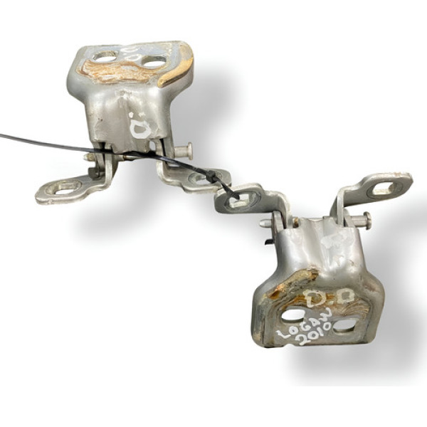 Par Dobradiça Porta Dianteira Esquerda Logan 2012 599554