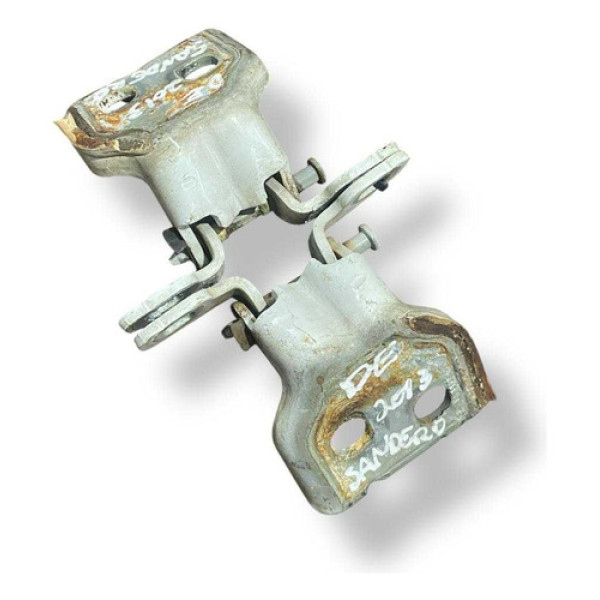 Par Dobradiças Porta Dianteira Esquerda Sandero 2014 599554a