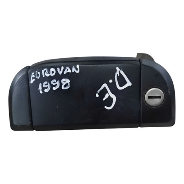 Maçaneta Externa Dianteira Esquerda Eurovan 1998 701837200 Preto