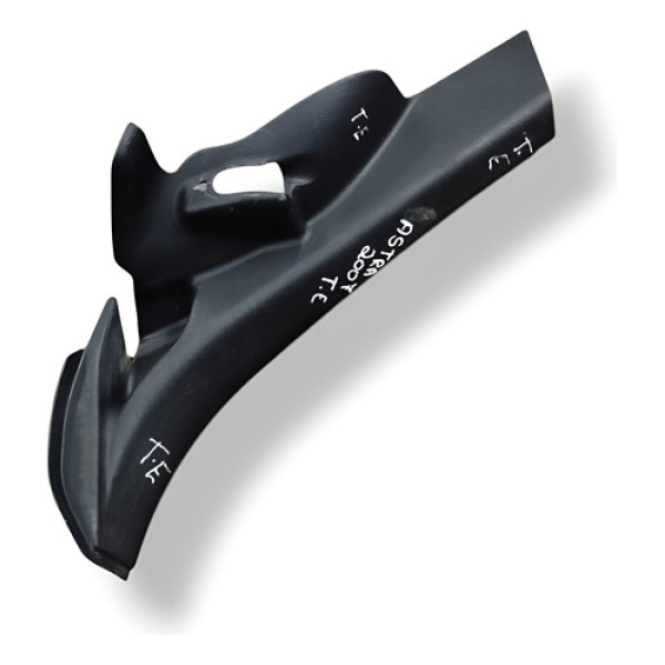 Acabamento Soleira Traseira Esquedo Astra Sedan 2008 2009 Preto