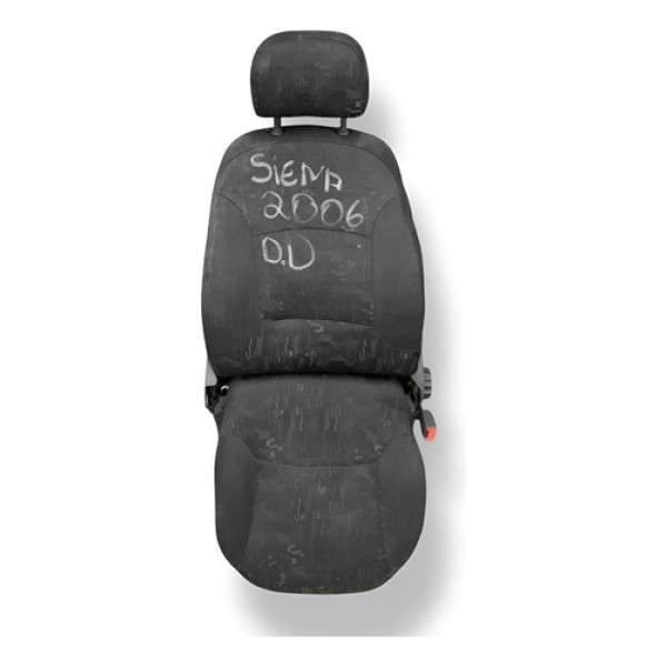 Banco Dianteiro Direito Fiat Siena 2006 2007 2008 2009 2010 Preto