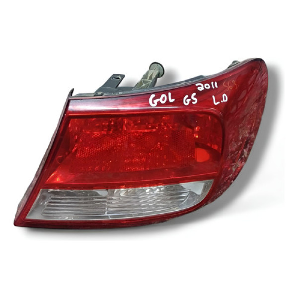 Lanterna Traseira Direita Vw Gol G5 2008 Á 2013 5u6945096 Direito/passageiro Vermelho